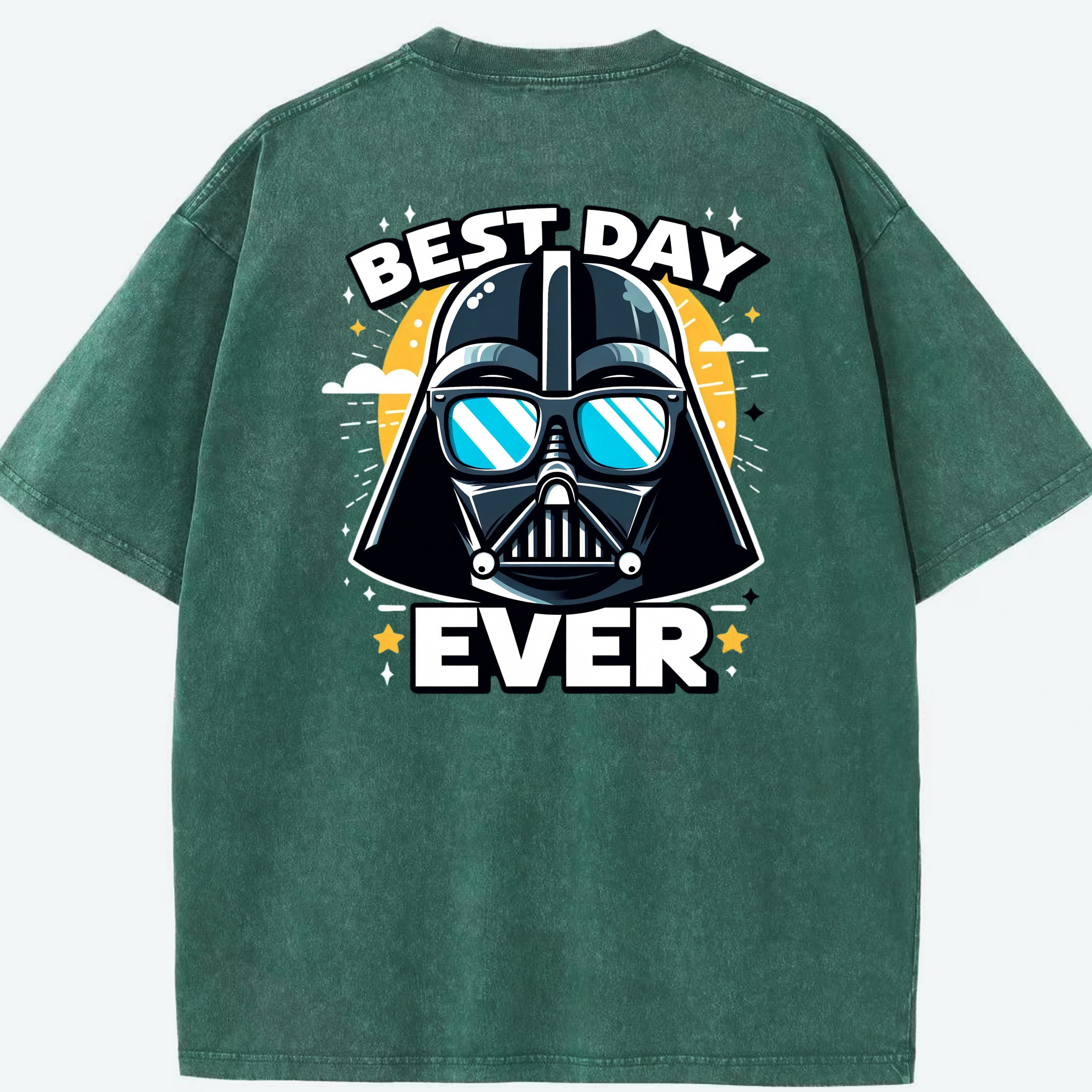 （画像用） スター・ウォーズ Star Wars 綿100% ヴィンテージ風 半袖Tシャツ（背面プリント）